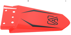 101 Red Rear Fender