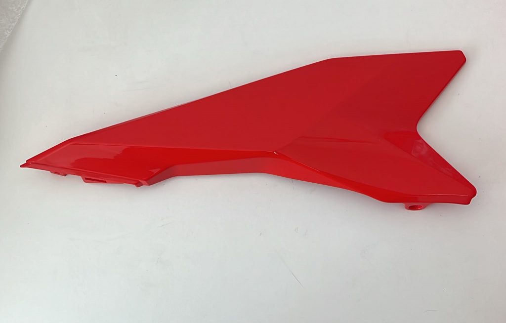 446 Red rear side fender